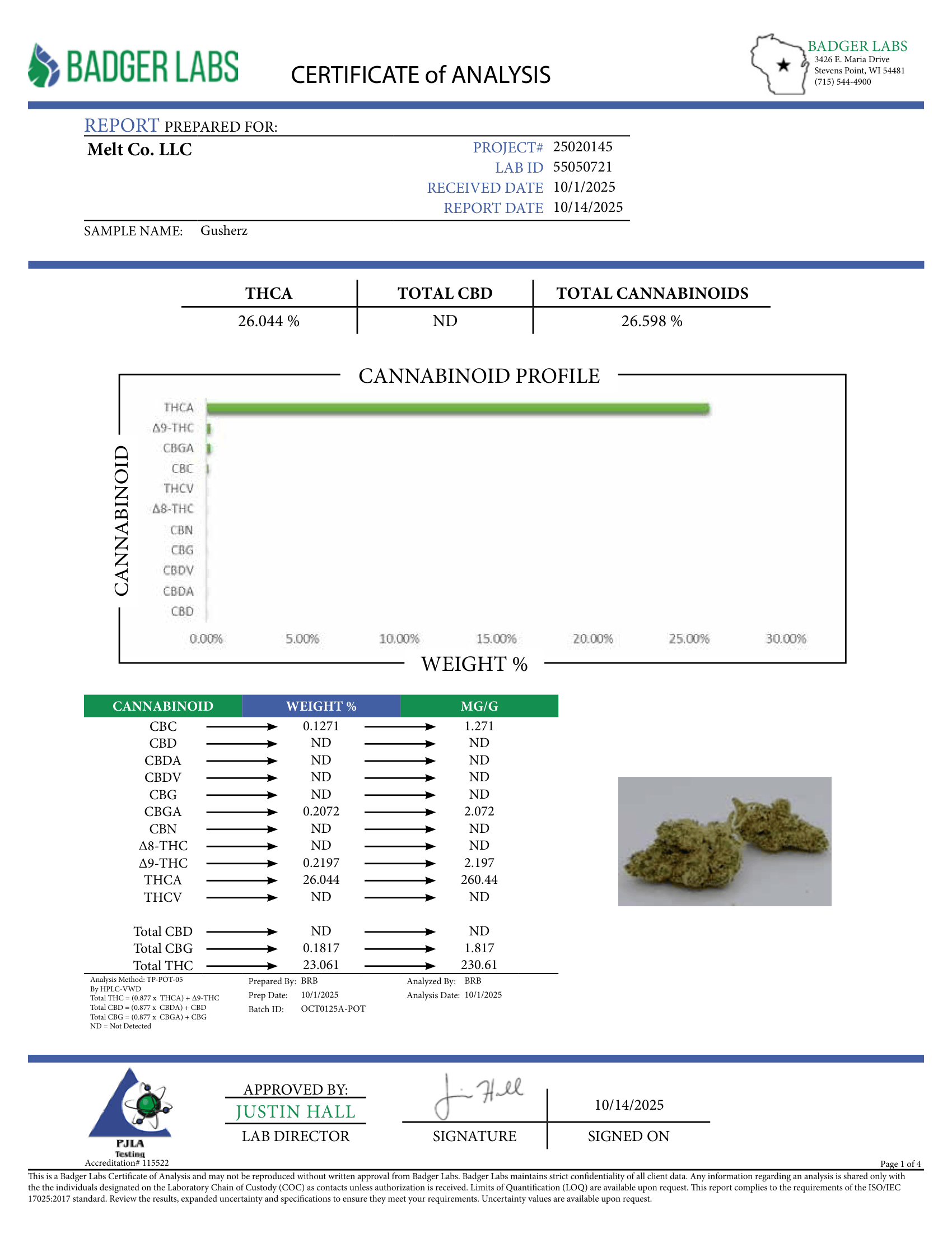 Gu her  Hybrid THCA Flower - Infu ed Boutique Cannabi  3.5g| Heavy-Hitting Sweet Candy, Sour Grape Flavor - Melt