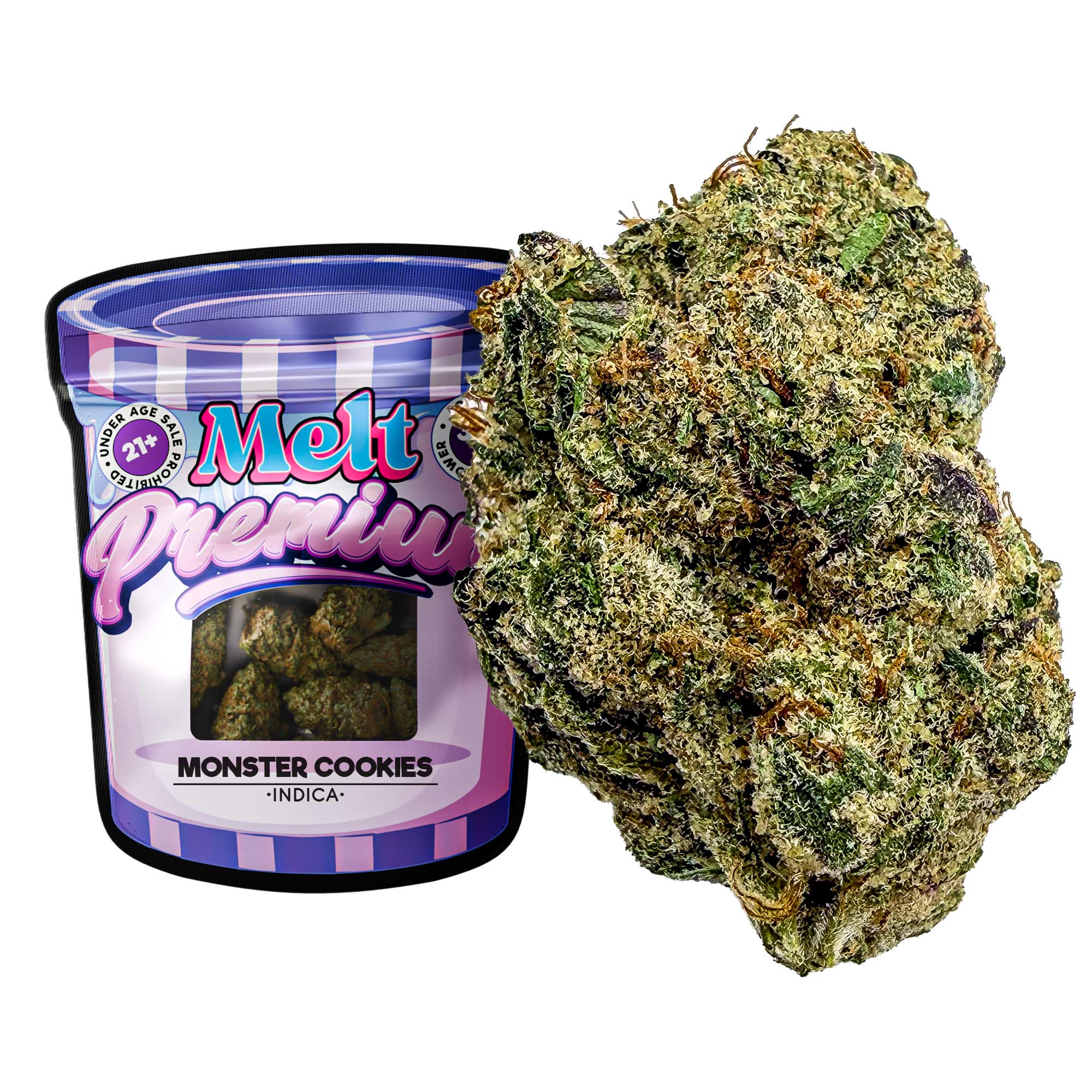 Monster Cookies THCA Flower 3.5g  - Premium Indoor Flower With Sweet Indica Effects