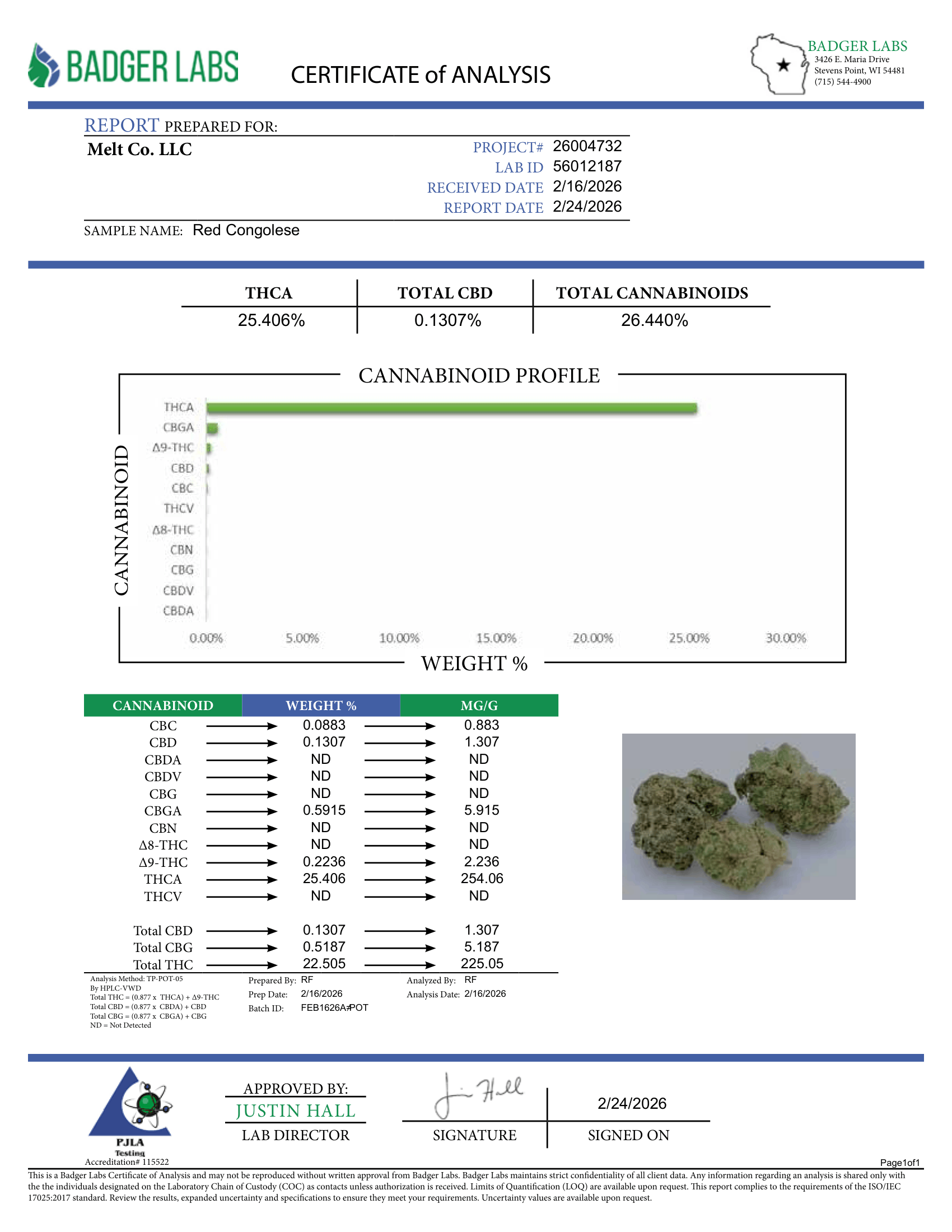 Red Congola e THCA Flower – Premium Indoor Flower | Exotic Sativa Strain - Melt