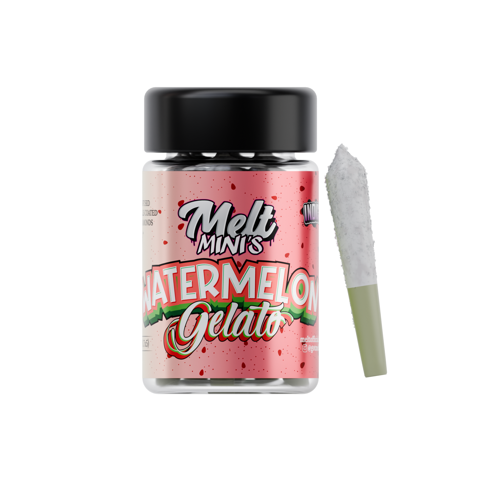 Watermelon Gelato Strain 5g | Premium THC-A Prerolls | MeltOfficial