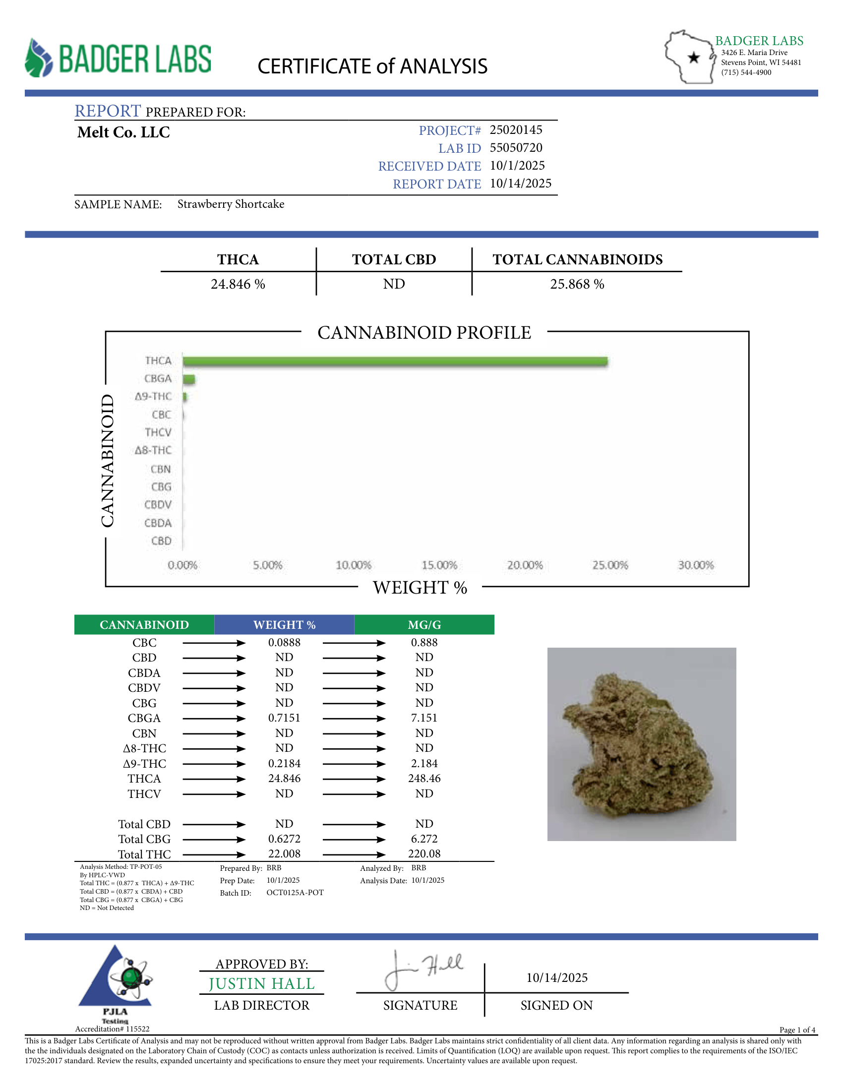 Strawberry Shorcake Indica-Dominant Hybrid THCA Flower - Infu ed Boutique Cannabi  3.5g| Relaxing Berry Creamy Flavor - Melt