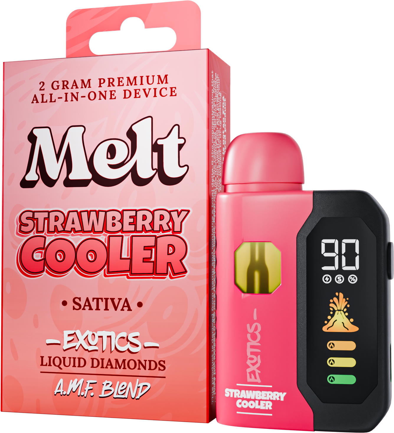 Strawberry Cooler AMF Blend All-In-One with Strawberry Citrus Flavor